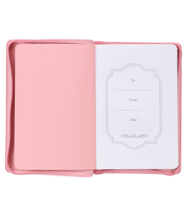 Journal Classic Zip My Strength and My Song Psalm 118:14 | 仿皮拉鍊封口日記本