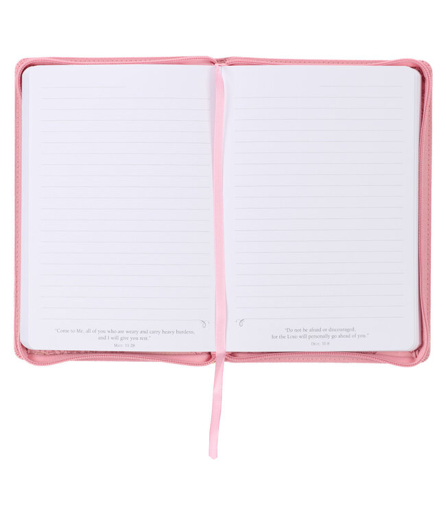 Journal Classic Zip My Strength and My Song Psalm 118:14 | 仿皮拉鍊封口日記本