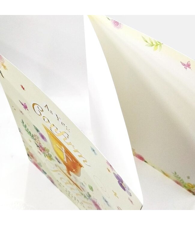 經文受洗卡——架杯（大開）