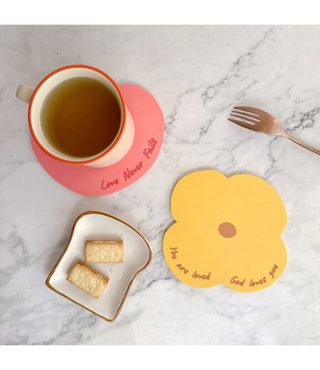 軟膠隔熱墊——愛心