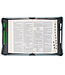 Trust in the Lord Pearlescent Pewter Floral Fashion Bible Cover - Proverbs 3:5 時尚仿皮聖經套