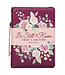 Be Still and Know Pearlescent Plum Fashion Bible Cover - Psalm 46:10 時尚仿皮聖經套