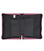 Strong and Courageous Topas Pink Faux Leather Fashion Bible Cover - Joshua 1:9 時尚仿皮聖經套