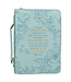 Plans to Prosper You Teal Faux Leather Fashion Bible Cover – Jeremiah 29:11  時尚仿皮聖經套