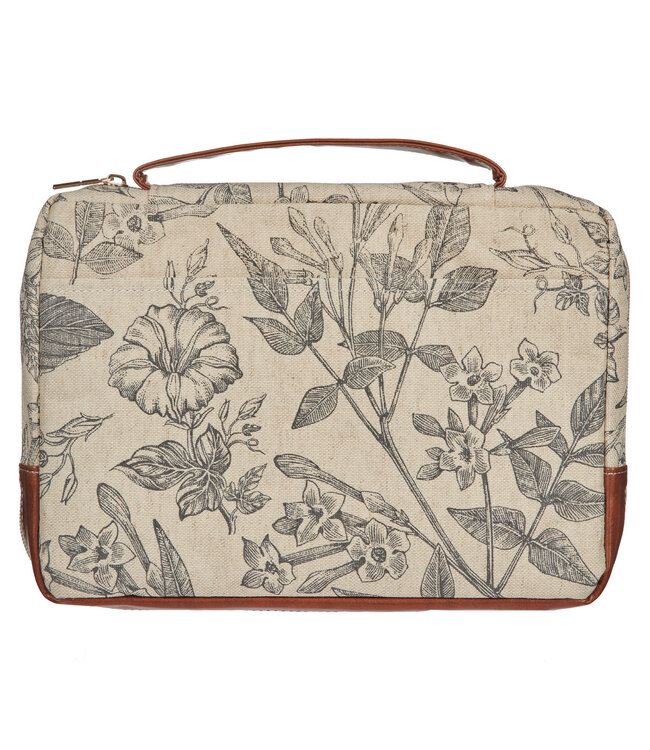 Amazing Grace Natural Canvas Bible Cover 綿質帆布聖經套