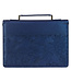 Blessed Peacock Blue Faux Leather Fashion Bible Cover - Jeremiah 17:7 時尚仿皮聖經套