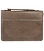 For I know the Plans Brown Faux Leather Classic Bible Cover - Jeremiah 29:11 仿皮拉鏈聖經套
