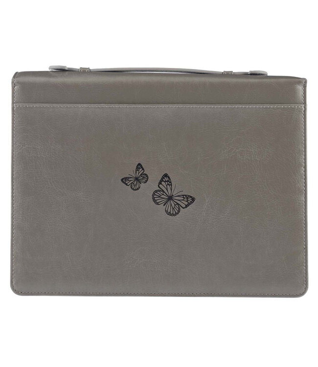 Be Still And Know Faux Leather Bible Cover - Psalm 46:10 時尚仿皮聖經套