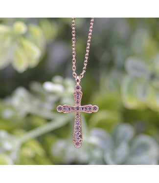 Eden Merry Jewelry Grace Collection - Gold Cross Necklace 【恩典系列】金十字架項鍊