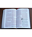 NIV, Thinline Bible, Giant Print, Red Letter, Comfort Print, Burgundy Bonded Leather