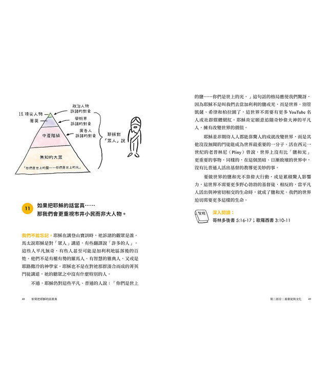 如果把耶穌的話當真：拒絕偽善和膚淺，在普世文化實踐耶穌的教導 | What If Jesus Was Serious?: A Visual Guide to the Teachings of Jesus We Love to Ignore