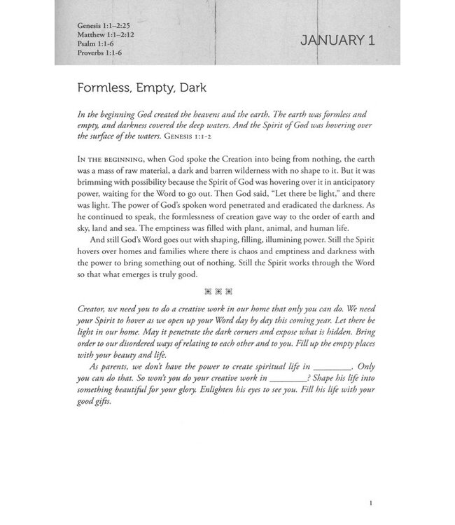 The One Year Praying Through The Bible For Your Kids