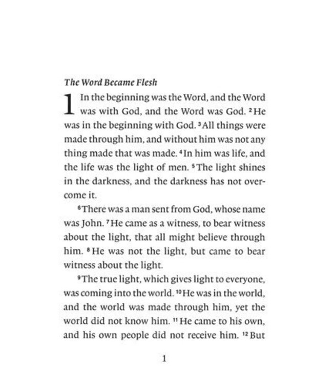 ESV Gospel of John, Large Print (Paperback)