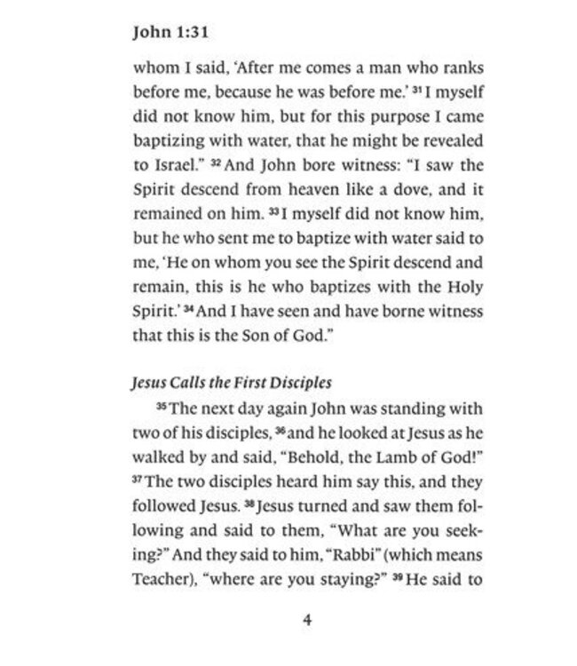 ESV Gospel of John, Large Print (Paperback)