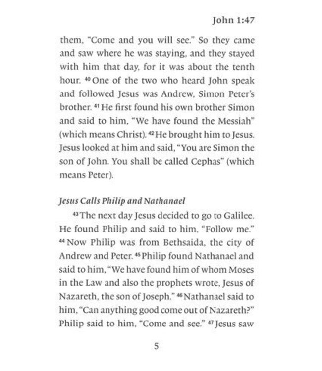 ESV Gospel of John, Large Print (Paperback)