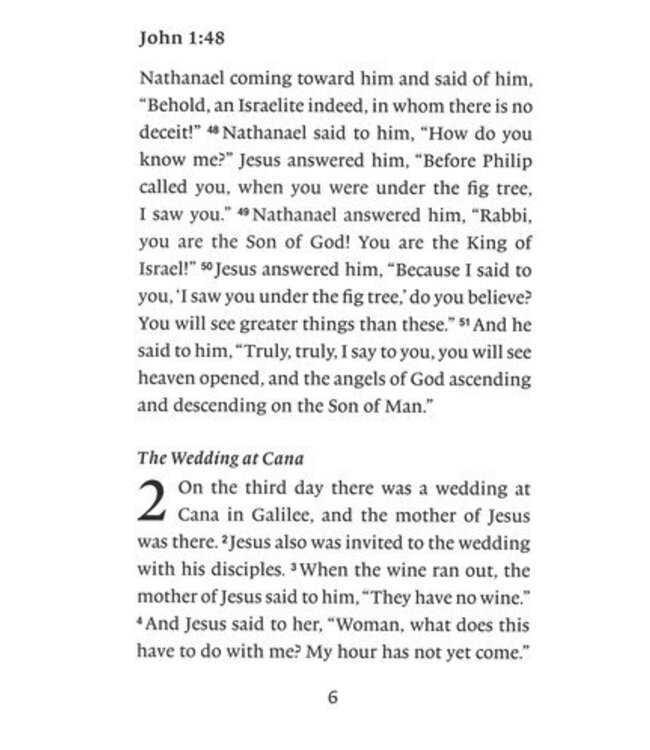 ESV Gospel of John, Large Print (Paperback)