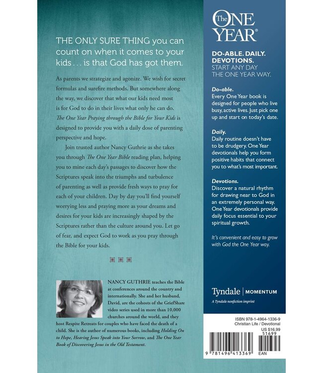 The One Year Praying Through The Bible For Your Kids