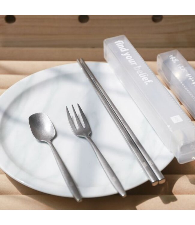 不鏽鋼餐具組——信仰