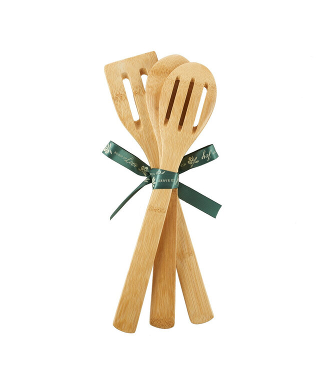 Love, Blessings, Joy Bamboo Spoon Set 竹製匙勺套裝