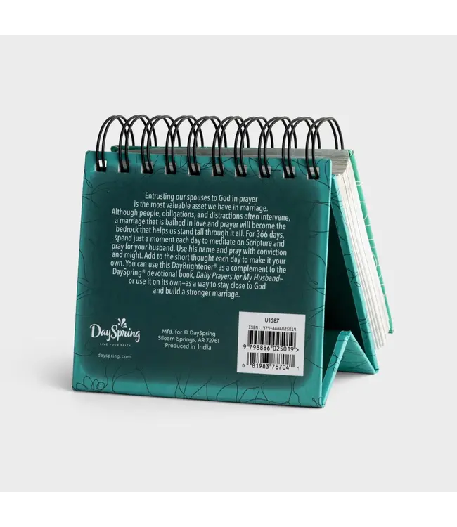 Daily Prayers for My Husband: 366 Inspirational Messages & Prayers - Perpetual Calendar