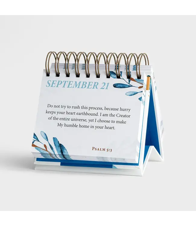 Jesus Calling: Enjoying Peace in His Presence - Large Print - Perpetual Calendar