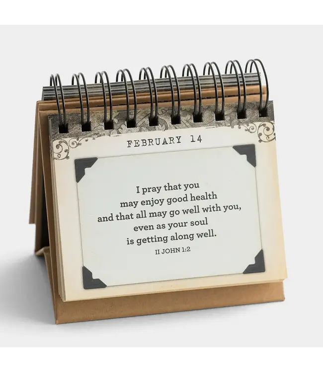 Prayers and Blessings - Large Print - Perpetual Calendar