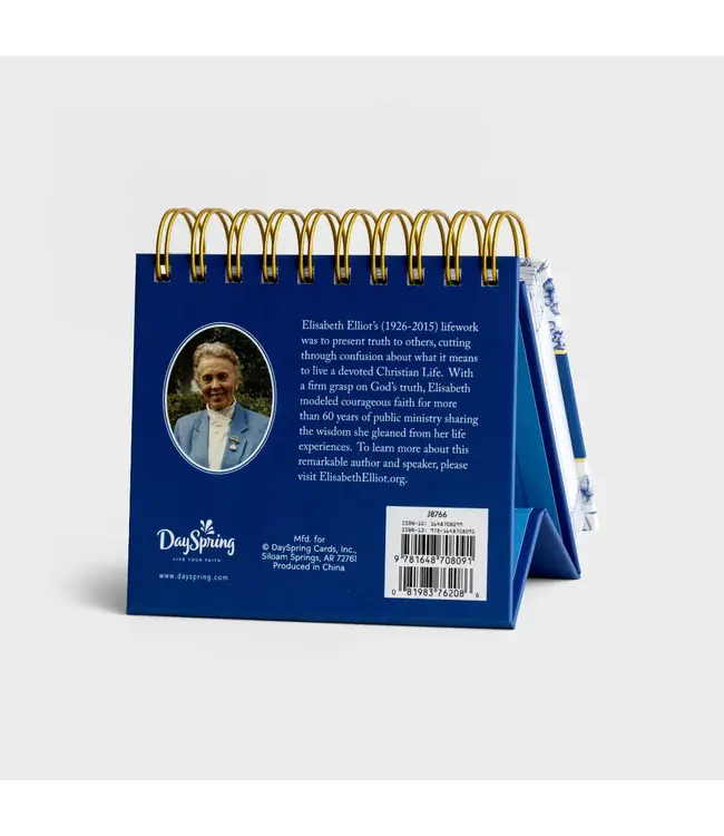 Elisabeth Elliot - A Heart for God - Perpetual Calendar
