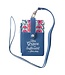 His Grace is Sufficient Faux Leather ID Card Holder Image Back | 仿皮身份證夾