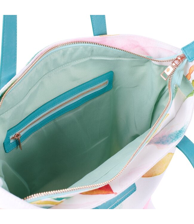 Embrace the Journey Pink Daisies Tote Bag | 帆布手提袋