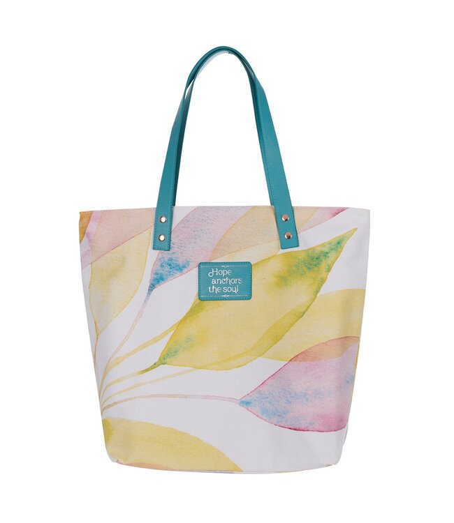 Hope Anchors The Soul Citrus Leaves Tote Bag | 帆布手提袋