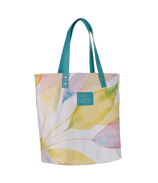 Hope Anchors The Soul Citrus Leaves Tote Bag | 帆布手提袋