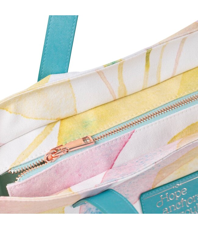 Hope Anchors The Soul Citrus Leaves Tote Bag | 帆布手提袋