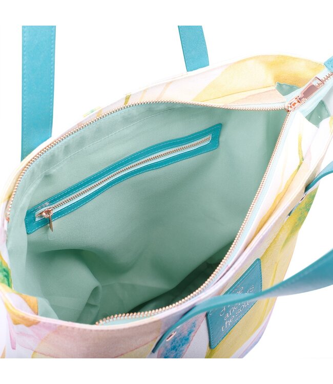 Hope Anchors The Soul Citrus Leaves Tote Bag | 帆布手提袋