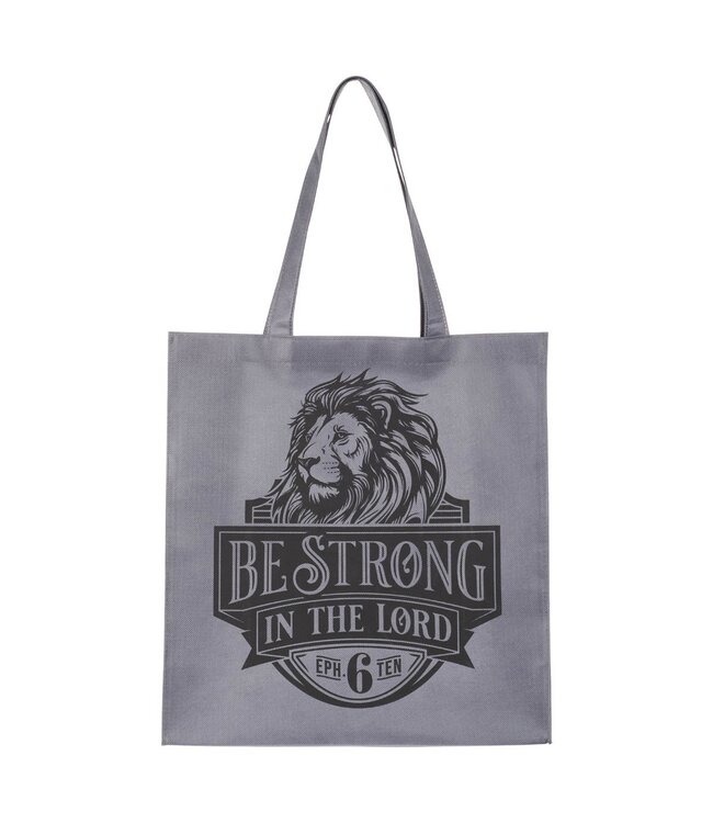 Be Strong in the Lord Reusable Non-woven Shopping Bag - Ephesians 6:10 | 環保購物袋