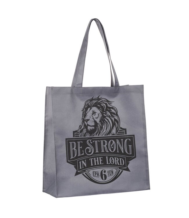 Be Strong in the Lord Reusable Non-woven Shopping Bag - Ephesians 6:10 | 環保購物袋