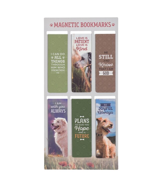 Pawsitive Encouragement Magnetic Bookmark Set | 磁性書籤套裝