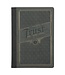 Trust in the Lord Charcoal Faux Leather Classic Journal - Proverbs 3:5 | 仿皮經典日記本