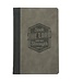 Seek the Lord Black and Gray Faux Leather Classic Journal - 1 Chronicles 16:11 | 仿皮經典日記本