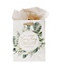 Everything Beautiful Green Wreath Medium Gift Bag - Ecclesiastes 3:11  | 禮物袋——中