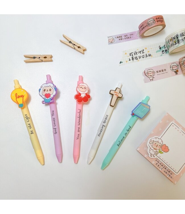 造型原子筆：愛心