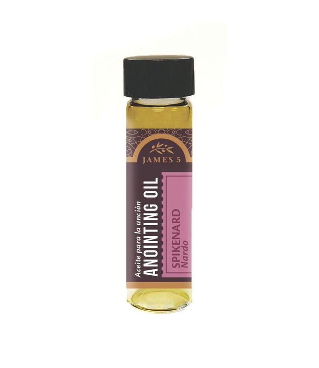 Anointing Oil - Spikenard - Glass Vial (Net Wt. 1/2 oz.) | 膏油 - 哪噠 - 玻璃瓶裝 (淨重 1/2 盎司)