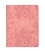 He Restores My Soul Pink Floral Faux Leather Handy-sized Journal - Psalm 23:3 | 仿皮便攜日記本