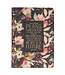 Hope and a Future Midnight Botanical Faux Leather Journal with Zipper Closure - Jeremiah 29:11 | 仿皮拉鏈封口日誌本