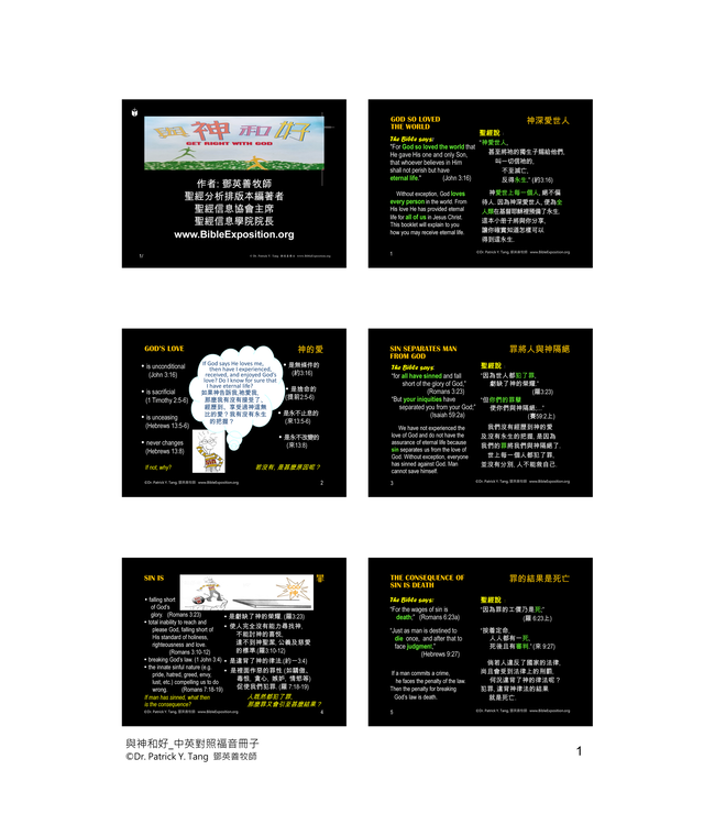 與神和好（小冊子）