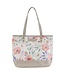 Love is Patient Coral Poppy Canvas Tote Bag | 帆布手提包