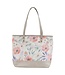 Love is Patient Coral Poppy Canvas Tote Bag | 帆布手提包