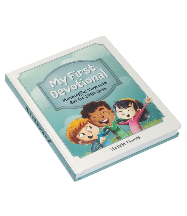 My First Devotional Teal Hardcover Devotional Book