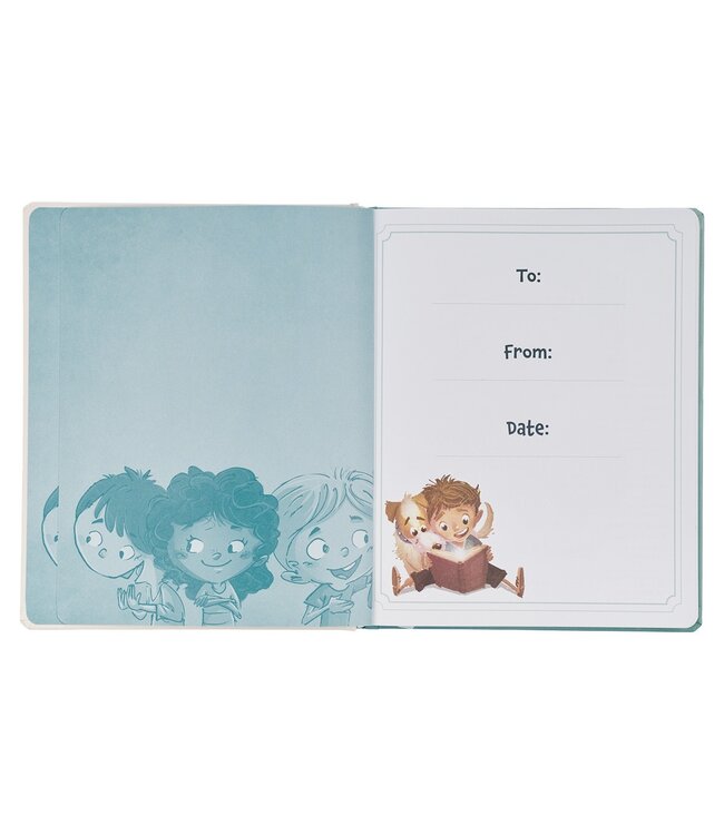 My First Devotional Teal Hardcover Devotional Book