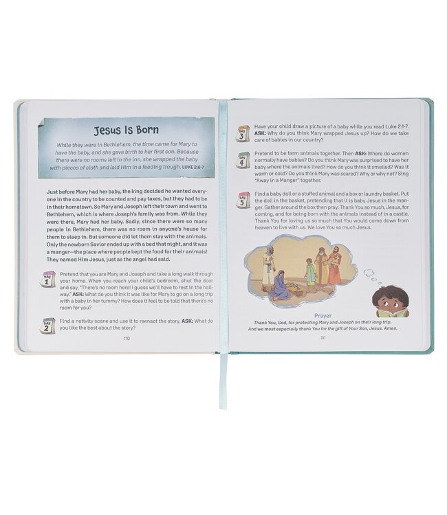 My First Devotional Teal Hardcover Devotional Book