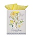 Rejoice Always White Lemon Medium Gift Bag - 1 Thessalonians 5:16 | 中型禮物袋